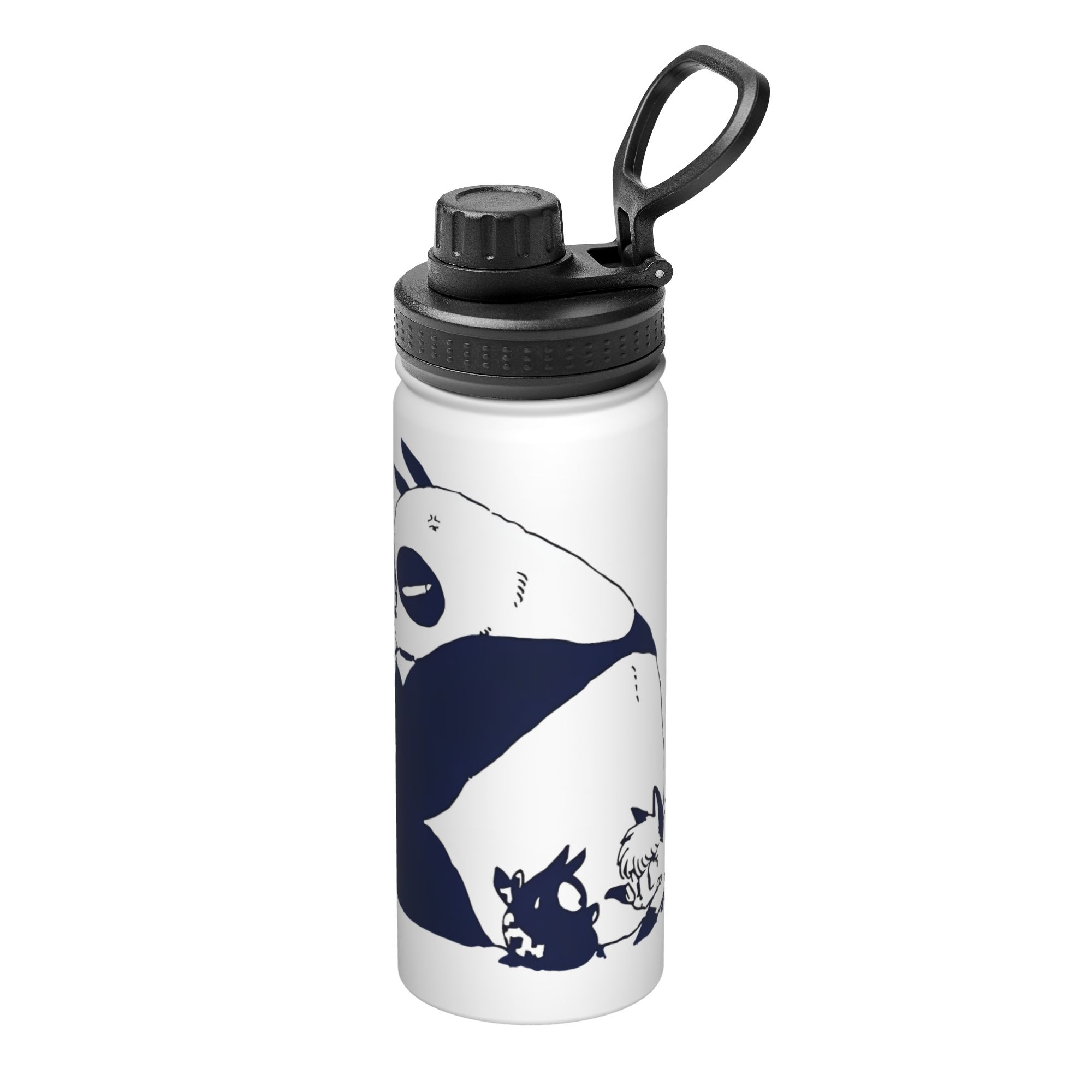 Sports Water Bottle Insulated - Ranma 1/2 Japon Anime Panda 18OZ