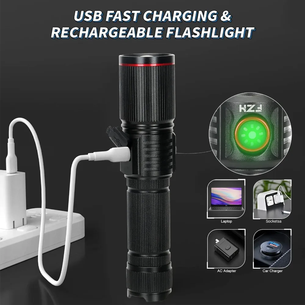 Güçlü LED El Feneri Tip C Şarj - Jump Rope incelemesi ve fiyatı