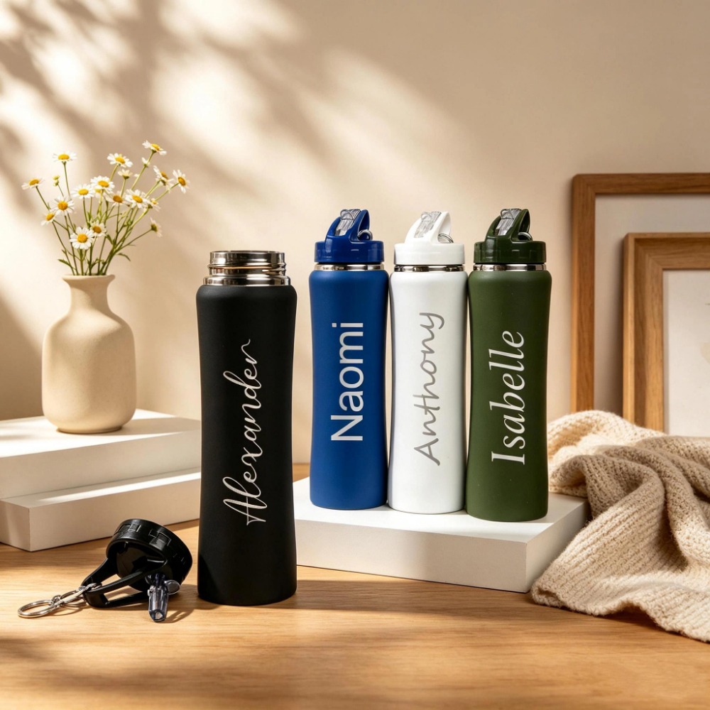 1. İsim Yazılı, Paslanmaz Çeli - Sports Water Bottle Insulated incelemesi ve fiyatı