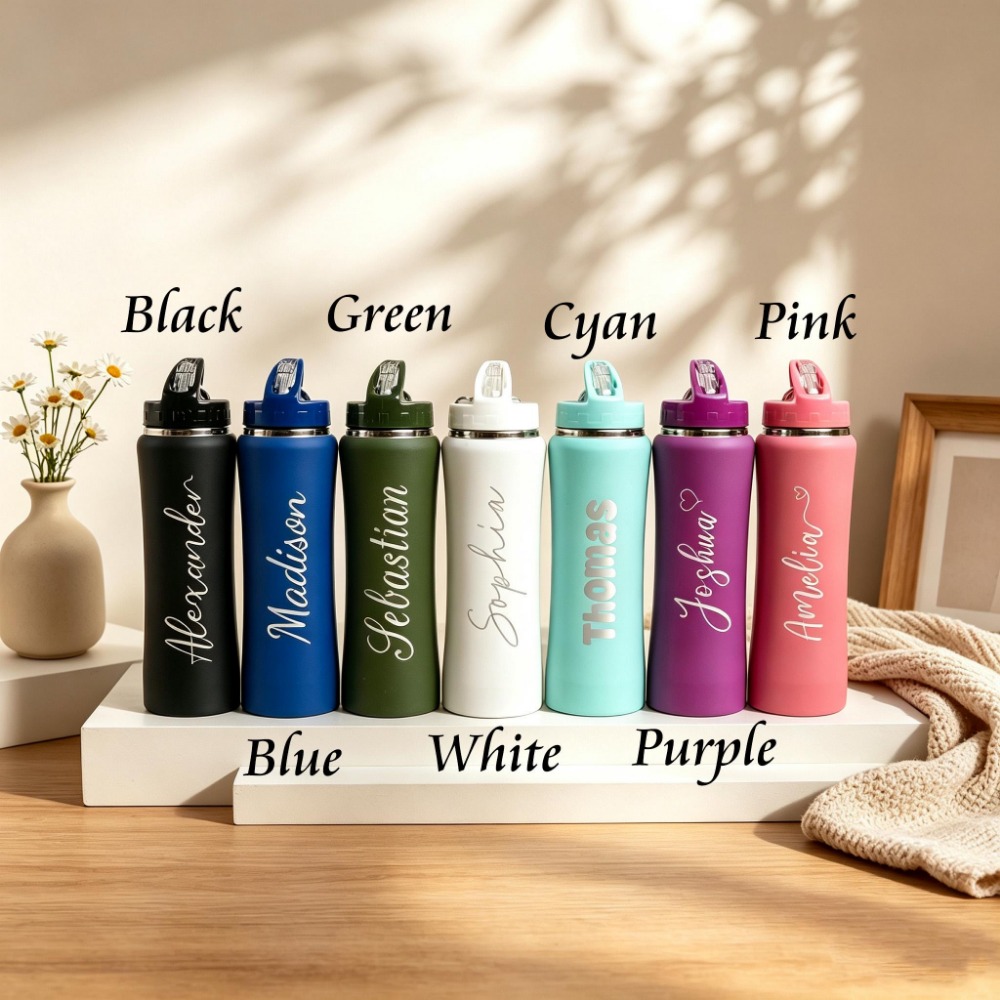 1. İsim Yazılı, Paslanmaz Çeli - Sports Water Bottle Insulated incelemesi ve fiyatı